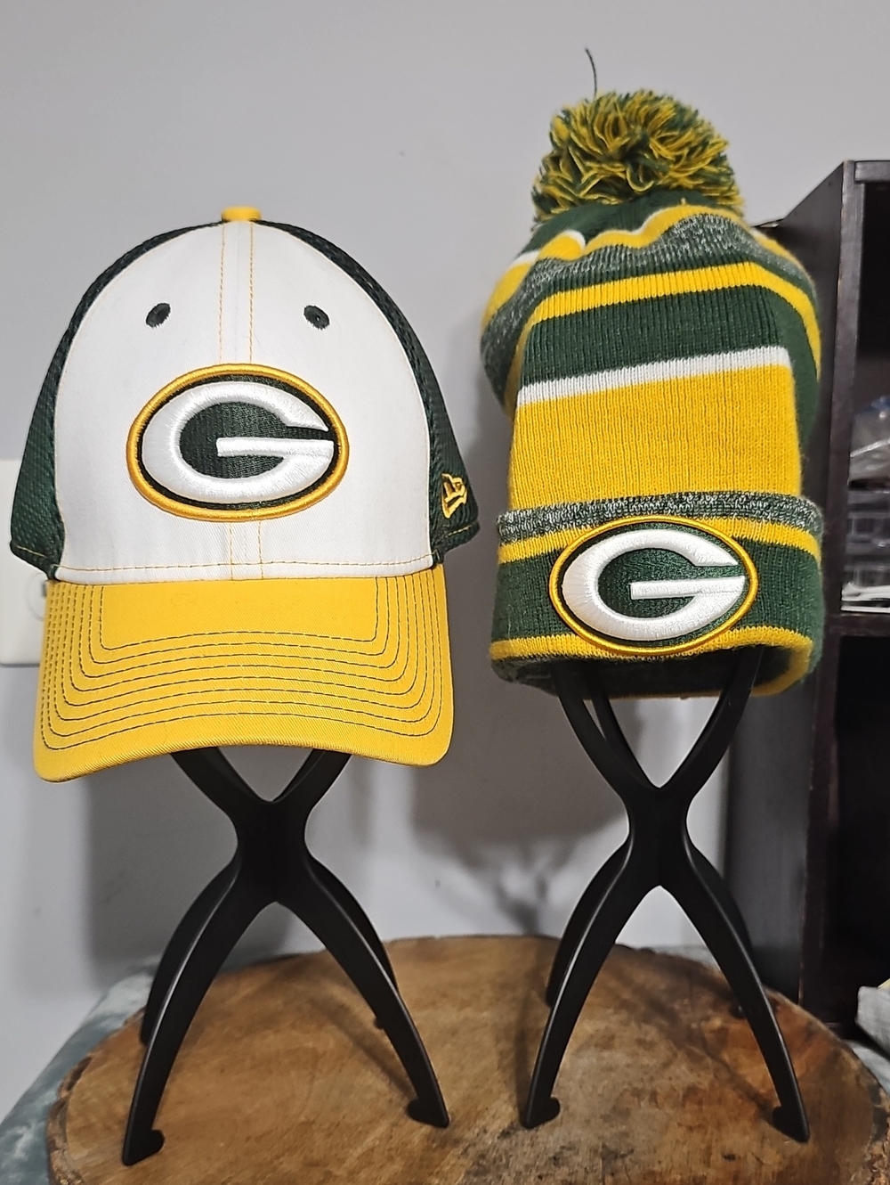 New Era NFL Green Bay Packers Baseball Cap And Beanie